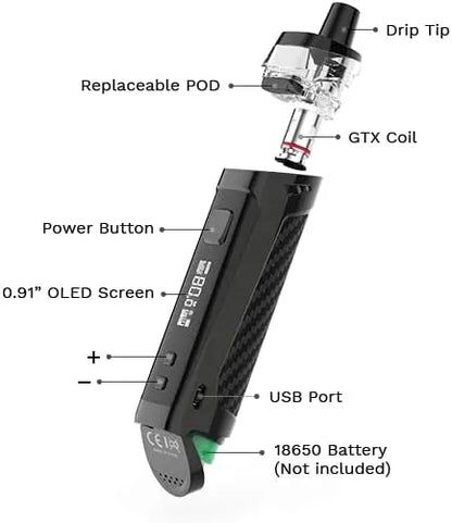 Vaporesso Target PM80 Pod Vape Kit | bearsvapes.co.uk