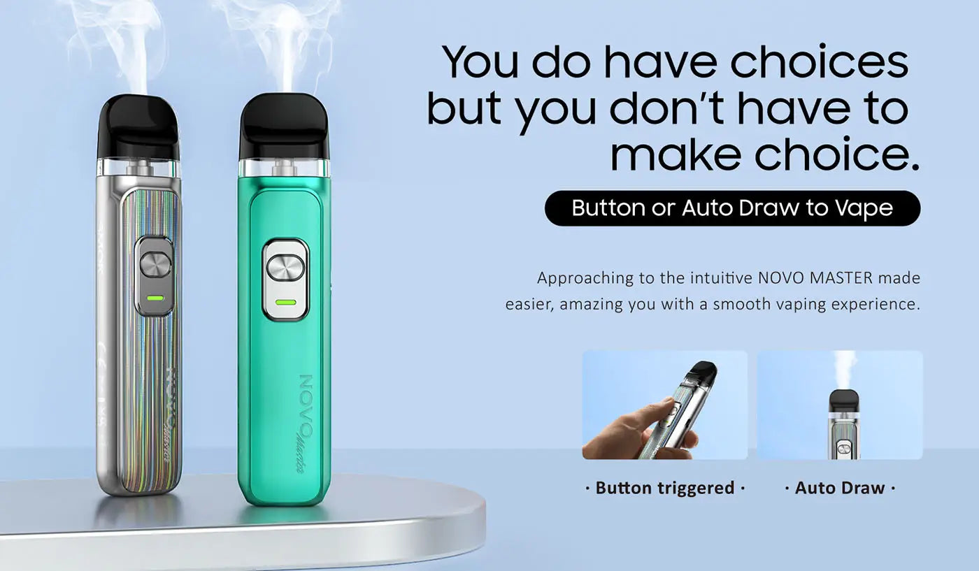 Smok Novo Master Pod Vape Kit | MTL Starter Kit | bearsvapes.co.uk