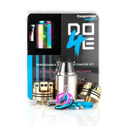 Congrevape Doge 4 RDA 2 Interchangeable Build Decks | bearsvapes.co.uk