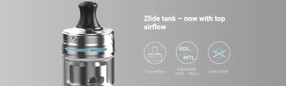 Innokin Zlide Top MTL & DTL Vape Tank | bearsvapes.co.uk