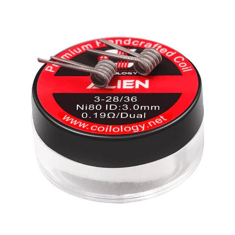 Handmade Coilology Alien Coils | 10 Pack 16 Types | bearsvapes.co.uk
