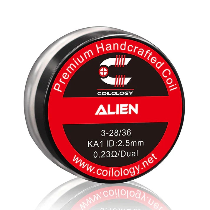 Handmade Coilology Alien Coils | 10 Pack 16 Types | bearsvapes.co.uk