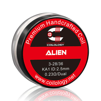 Handmade Coilology Alien Coils | 10 Pack 16 Types | bearsvapes.co.uk