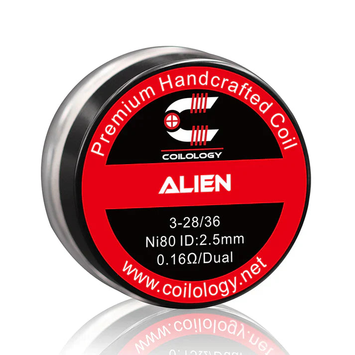 Handmade Coilology Alien Coils | 10 Pack 16 Types | bearsvapes.co.uk