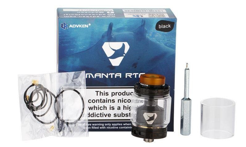 Advken Manta RTA | Twin Post Dual Coil | NOW £19.95 | bearsvapes.co.uk
