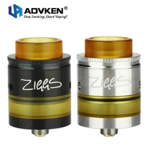 Advken Ziggs RDTA | 24mm Dual Post Dual Coil RDTA | bearsvapes.co.uk