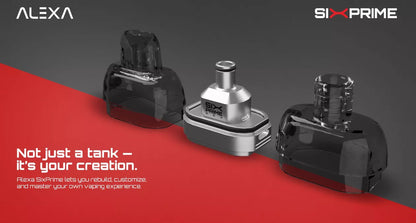 Alexa Six Prime RBA | Oxva Vprime Single Coil RBA | bearsvapes.co.uk