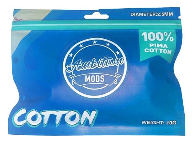 Ambition Mods Premium Organic Cotton 2.5mm or 3mm | bearsvapes.co.uk