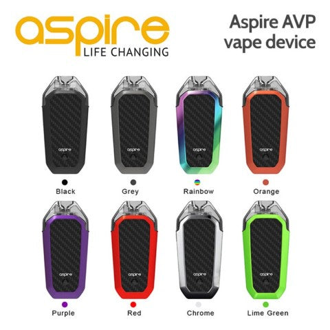 Aspire AVP AIO Pod Vape Kit | MTL Starter Kit | bearsvapes.co.uk