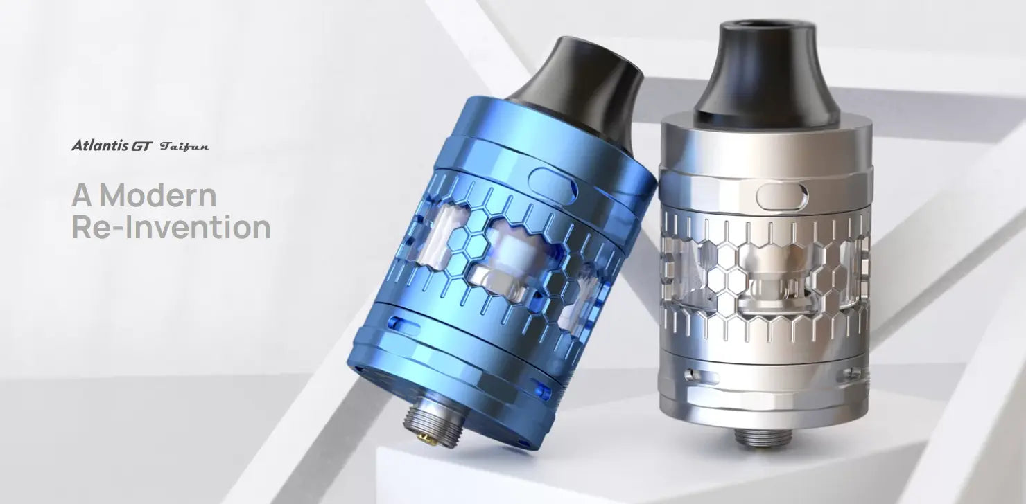 Aspire Atlantis GT Vape Tank FREE Glass & 5 Coils | bearsvapes.co.uk