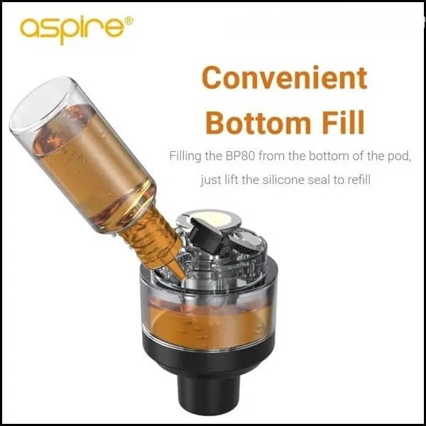 Aspire BP80 4.6ml Replacement Pod 1 Pack | bearsvapes.co.uk