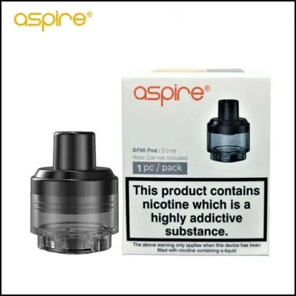 Aspire BP80 4.6ml Replacement Pod 1 Pack | bearsvapes.co.uk