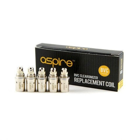 Aspire BVC Replacement Coils 5pk | bearsvapes.co.uk