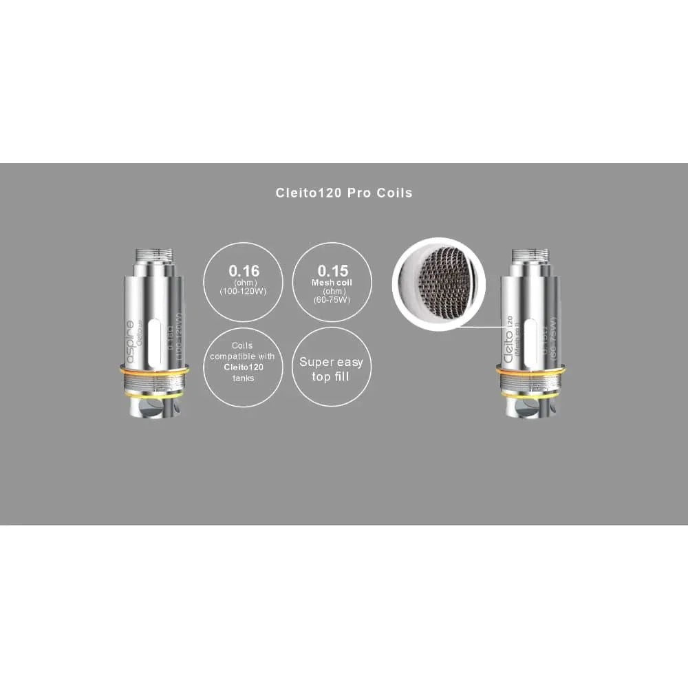 Aspire Cleito 120 Pro Vape Tank | bearsvapes.co.uk