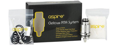 Aspire Cleito 120 RTA Kit | Velocity RTA ONLY £6.95 | bearsvapes.co.uk