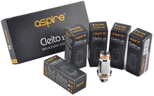 Aspire Cleito 120 Replacement Coils | 5pk £10.95  | bearsvapes.co.uk