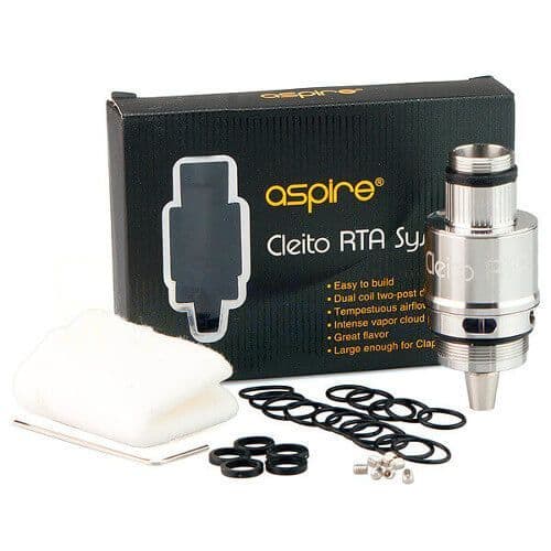 Aspire Cleito RTA Kit | Complete RTA Kit ONLY £6.95 | bearsvapes.co.uk