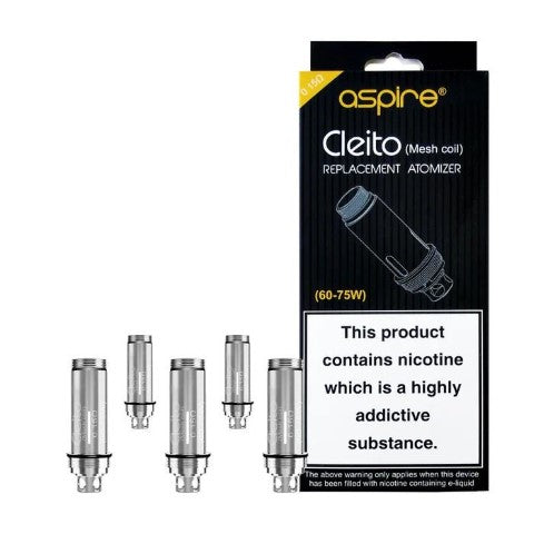 Aspire Cleito Replacement Coils 5pk | ONLY £9.95 | bearsvapes.co.uk