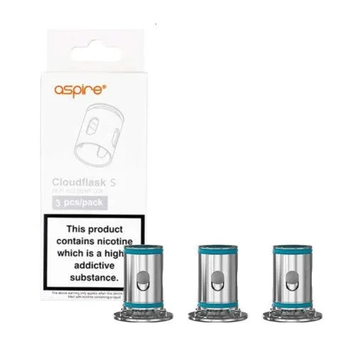 Aspire Cloudflask Replacement Coils 3 Pack | £6.95 | bearsvapes.co.uk