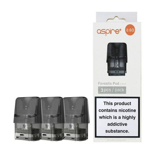 Aspire Favostix Replacement Pods 3 Pack | bearsvapes.co.uk