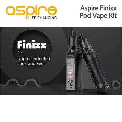 Aspire Finixx Vape Kit | With FREE 18650 Battery  | bearsvapes.co.uk