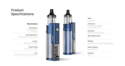 Aspire Flexus AIO Pod Vape Kit | MTL Starter Kit | bearsvapes.co.uk