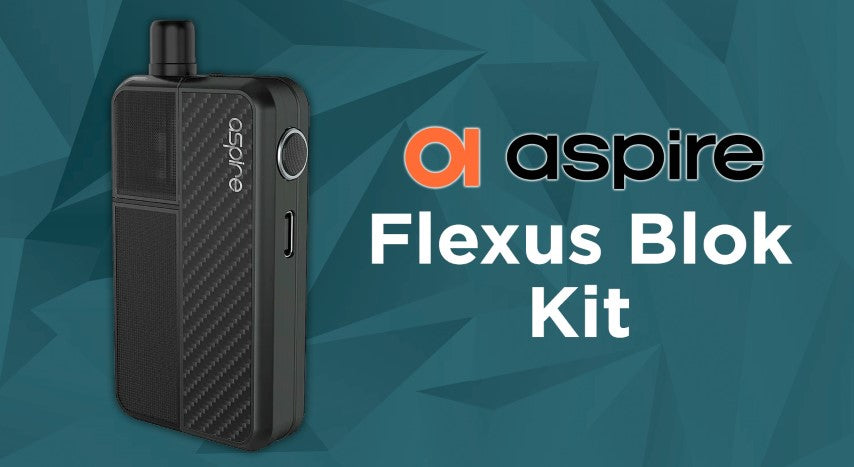 Aspire Flexus Blok Pod Vape Kit | MTL Starter Kit | bearsvapes.co.uk