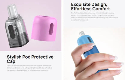 Aspire Fluffi Mini Pod Kit 1100mAh Vape Starter Kit |bearsvapes.co.uk
