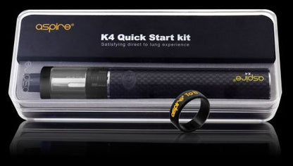 Aspire K4 Quick Start Kit |  5 FREE Cleito Coils | bearsvapes.co.uk