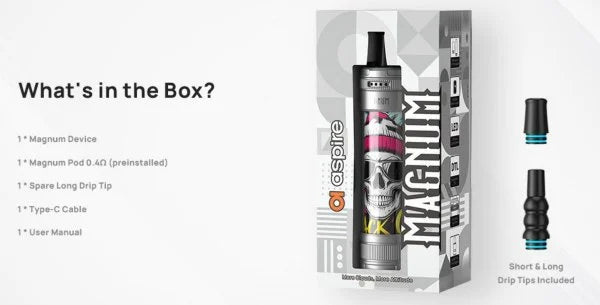 Aspire Magnum Pod Kit | 3800mAh DTL Pod Vape Kit |bearsvapes.co.uk - Bear's Vapes Aspire Magnum Pod Kit | 3800mAh DTL Pod Vape Kit |bearsvapes.co.uk - Bear's Vapes