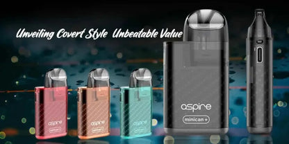 Aspire Minican Plus Pod Vape Kit | 850mAh Starter | bearsvapes.co.uk