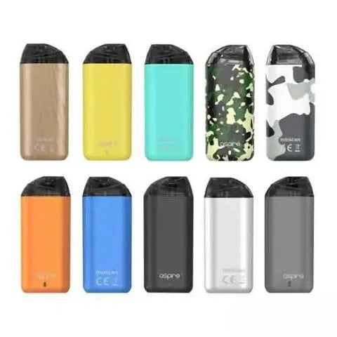 Aspire Minican Pod Vape Kit | 1.2Ohm MTL Vape Kit | bearsvapes.co.uk