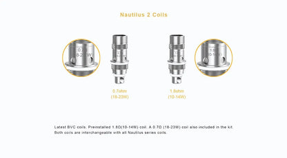 Aspire Nautilus 2 MTL Vape Tank | bearsvapes.co.uk