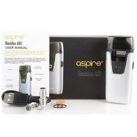 Aspire Nautilus AIO Pod Vape Kit | MTL Starter Kit | bearsvapes.co.uk