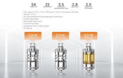 Aspire Nautilus GT Mini Vape Tank | MTL Vape Tank | bearsvapes.co.uk