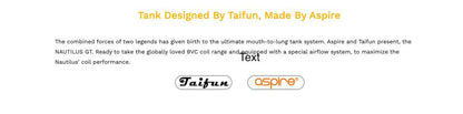 Aspire Nautilus GT Vape Kit | FREE 18650 Battery | bearsvapes.co.uk