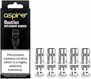 Aspire Nautilus Replacement Coils 5pk | bearsvapes.co.uk