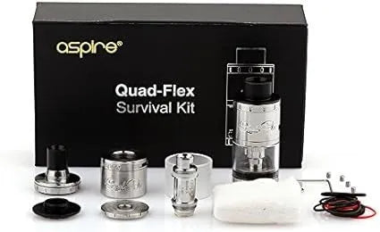 Aspire Quad-Flex Survival Kit | 4 in 1 Tank Kit | bearsvapes.co.uk