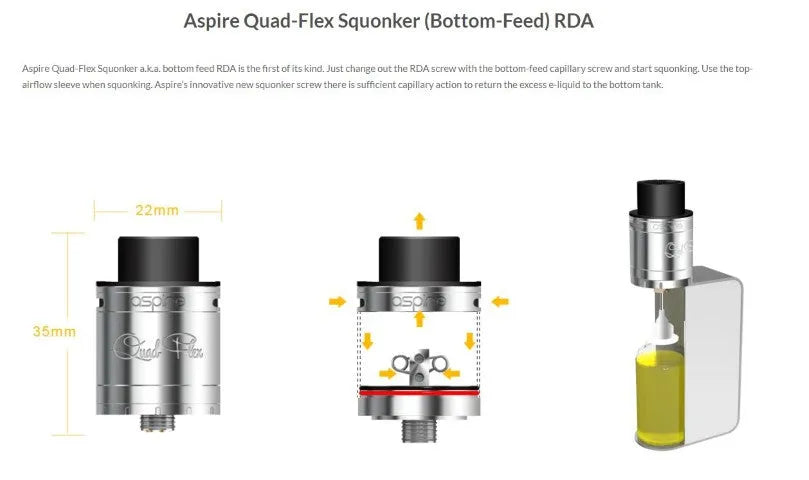 Aspire Quad-Flex Survival Kit | 4 in 1 Tank Kit | bearsvapes.co.uk