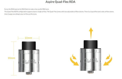 Aspire Quad-Flex Survival Kit | 4 in 1 Tank Kit | bearsvapes.co.uk