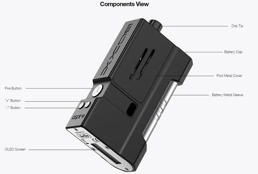 Aspire X Sunbox Boxx Free Vapcell 18650 Battery | bearsvapes.co.uk