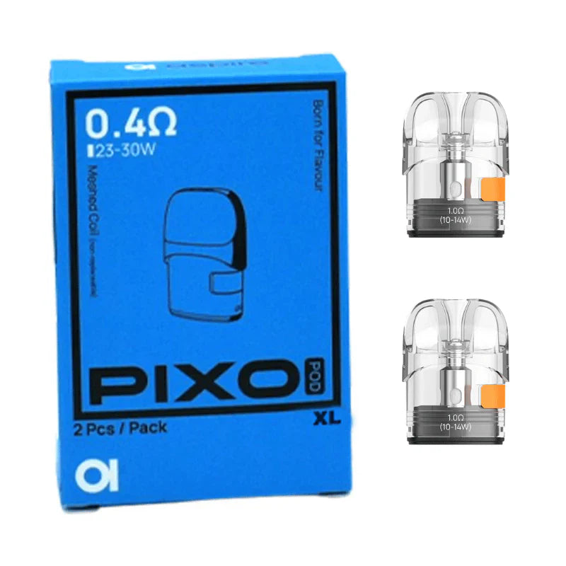 Aspire Pixo Replacement Pods | 0.4, 0.6 or 1.0 Ohm | bearsvapes.co.uk