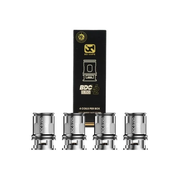 BD Vape BDC Version 2 Mesh Coils | 4 Pack £9.95 | bearsvapes.co.uk