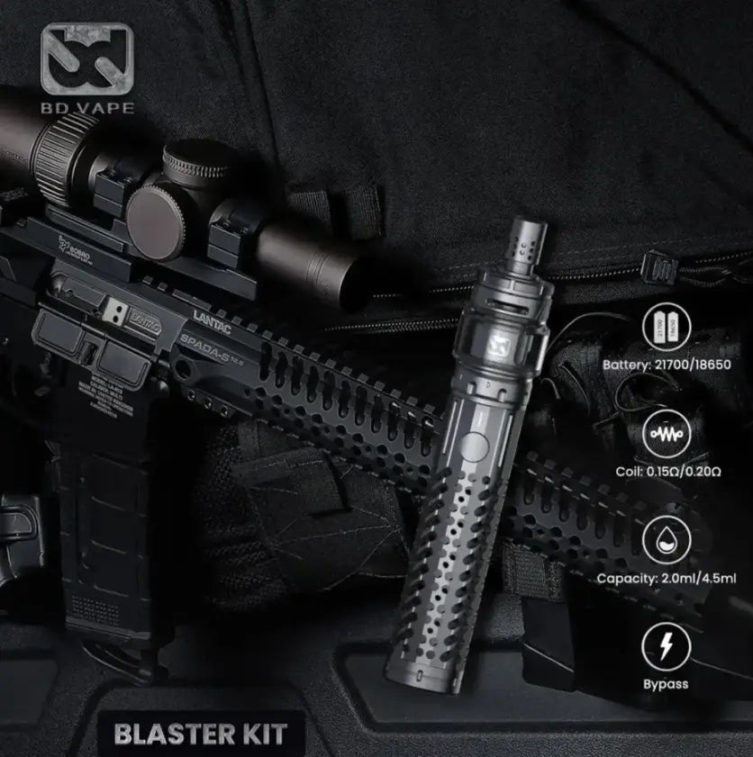 BD Vape Blaster Kit | Anti-Slip Sub-Ohm Vape Kit | bearsvapes.co.uk