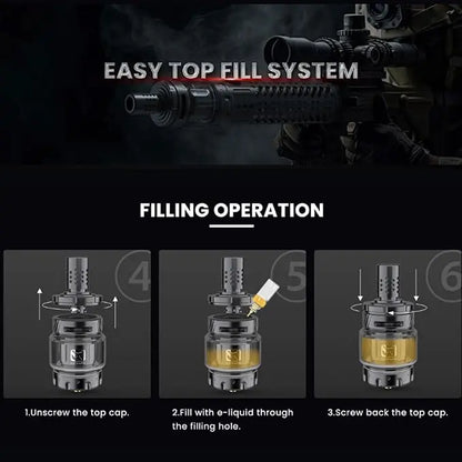 BD Vape Precisio Sub-Ohm Tank Blaster Edition £19.95 |bearsvapes.co.uk