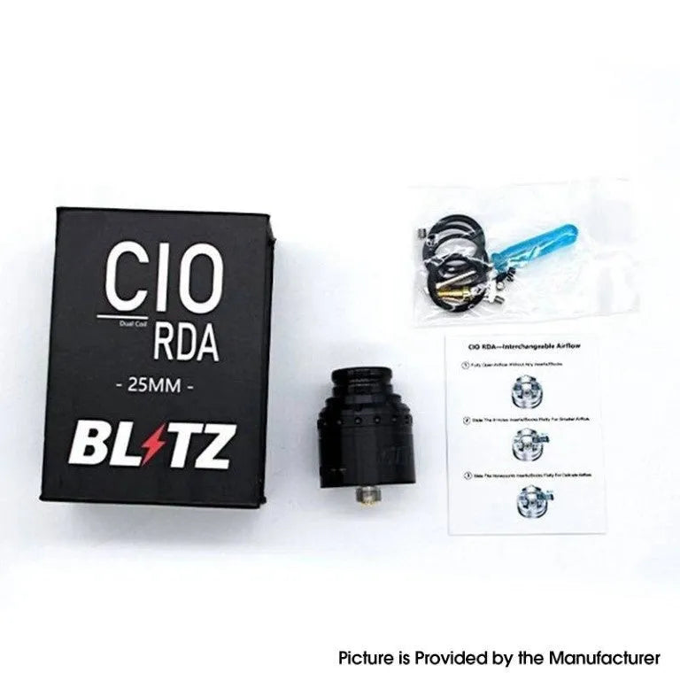 Blitz CIO RDA | 25mm Post-less Dual Coil BF | bearsvapes.co.uk