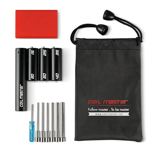 Coil Master Coiling Kit V4 6 Coiling poles included | bearsvapes.co.uk