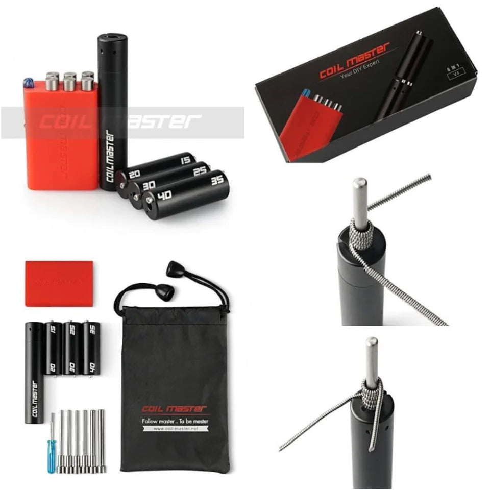 Coil Master Coiling Kit V4 6 Coiling poles included | bearsvapes.co.uk