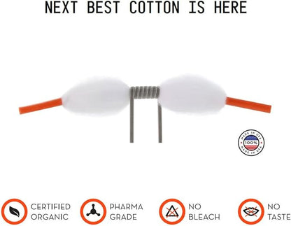Cotn Threads Organic Vape Cotton 20pcs | bearsvapes.co.uk
