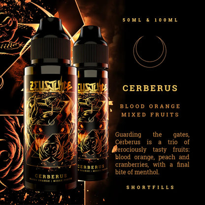 Zeus Juice Cerberus 70:30 e-liquid description